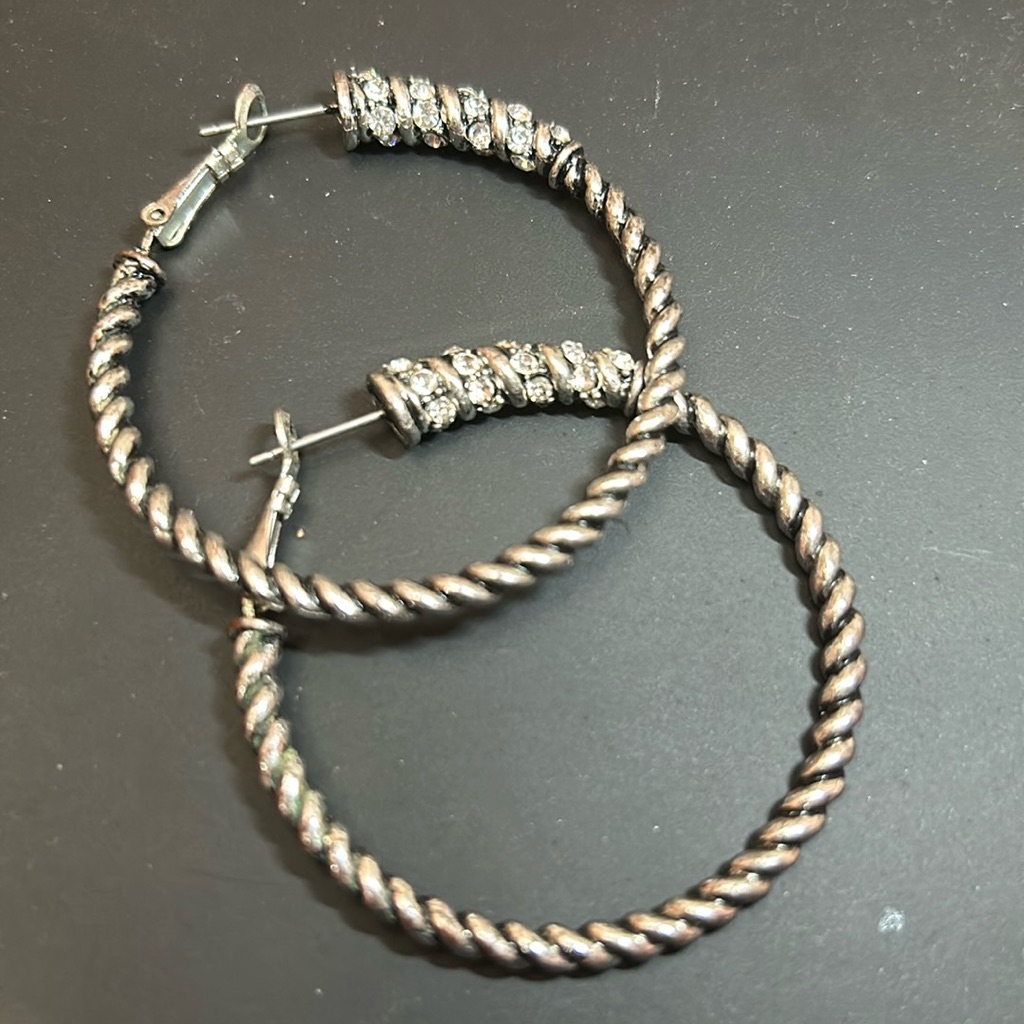 Hoop Earrings 175 Inches Diameter